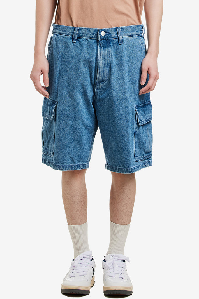 BIGWIG BAGGY DENIM CARGO SHORT - WORKSOUT WORLDWIDE