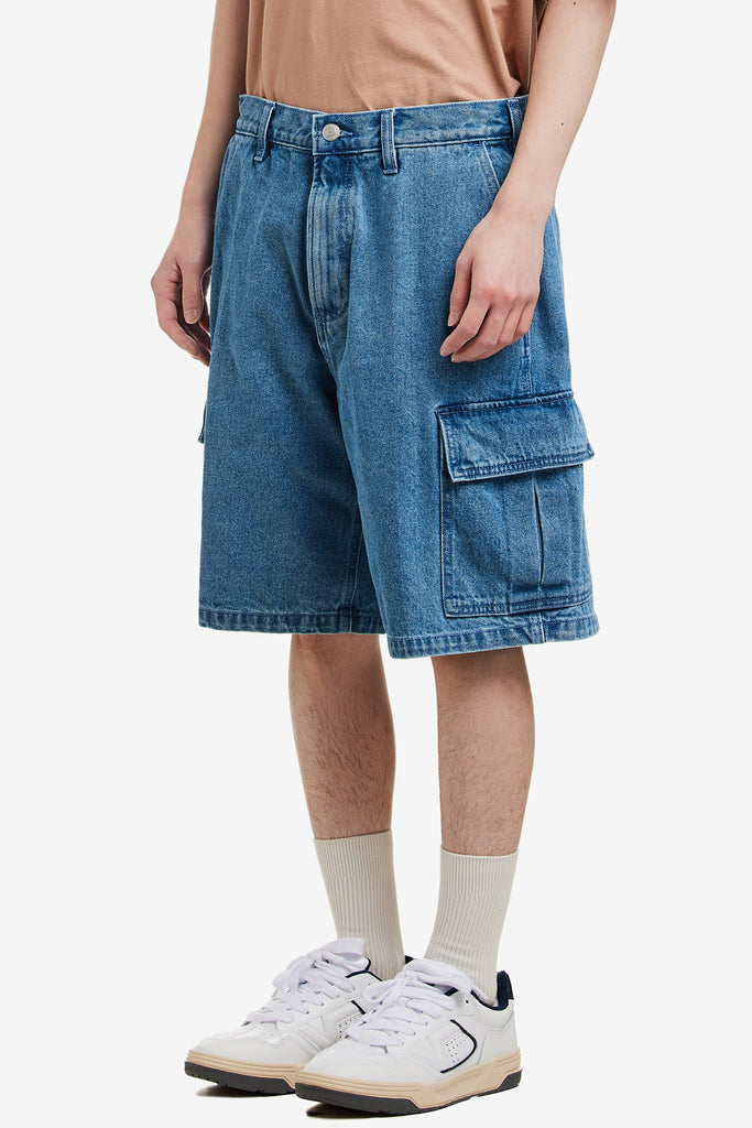 BIGWIG BAGGY DENIM CARGO SHORT - WORKSOUT WORLDWIDE