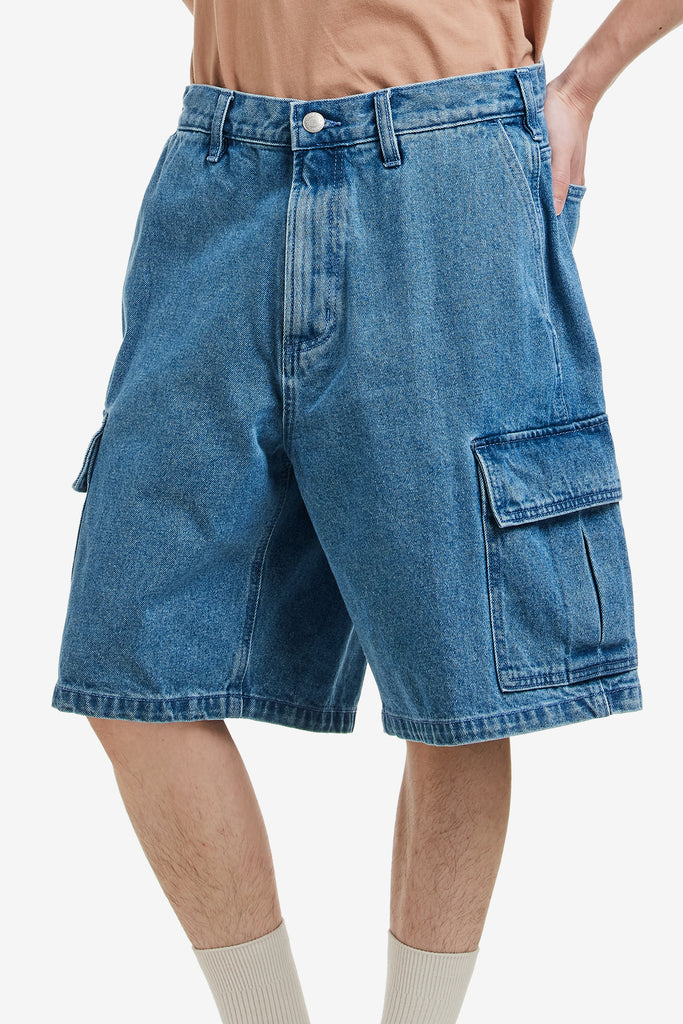 BIGWIG BAGGY DENIM CARGO SHORT - WORKSOUT WORLDWIDE