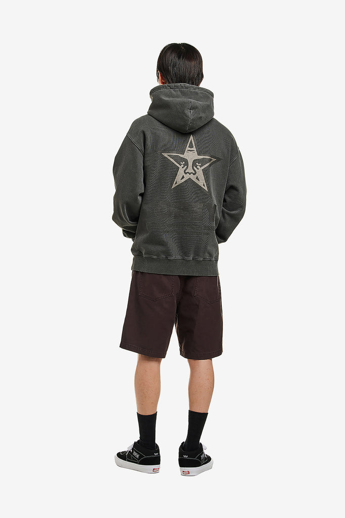 OBEY INTERNATIONAL SEOUL OVERDYED HOOD - WORKSOUT WORLDWIDE