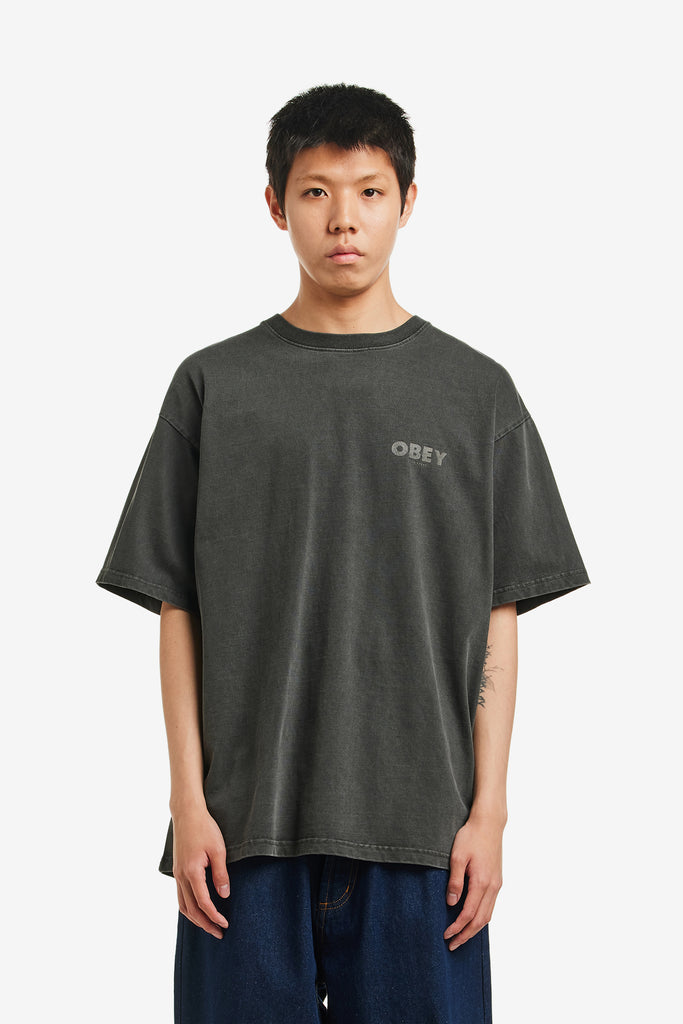 OBEY INTERNATIONAL SEOUL OVERDYED SS - WORKSOUT WORLDWIDE