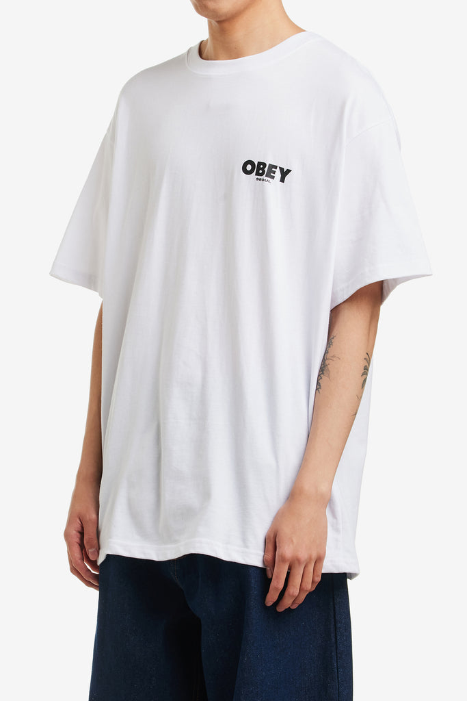 OBEY INTERNATIONAL SEOUL T-SHIRT - WORKSOUT WORLDWIDE
