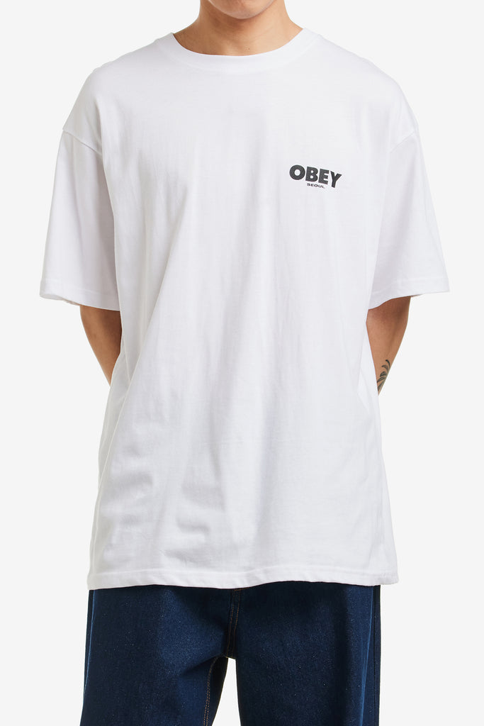 OBEY INTERNATIONAL SEOUL T-SHIRT - WORKSOUT WORLDWIDE