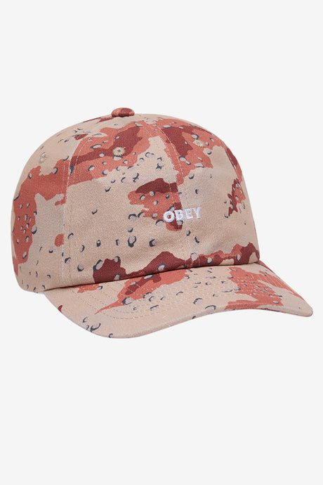 PIGMENT OBEY BOLD 6 PANEL STRAPBACK