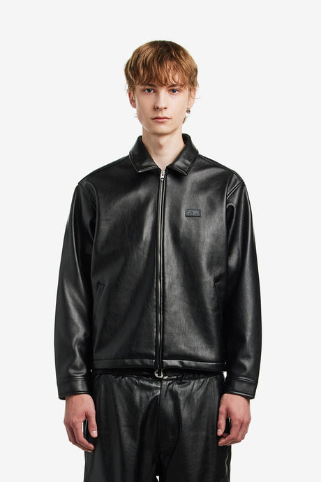 OBEY WORKMAN PU JACKET