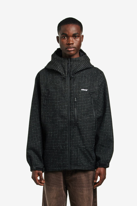 OBEY OBSIDIAN WOOLY JACKET