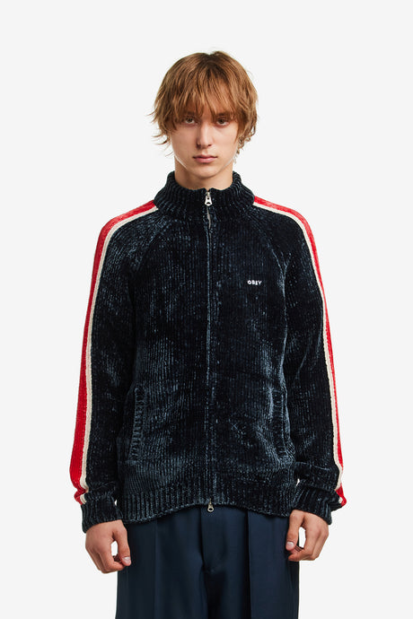 OBEY VAREN ZIP UP SWEATER
