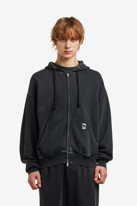 OBEY POST ZIP HOOD