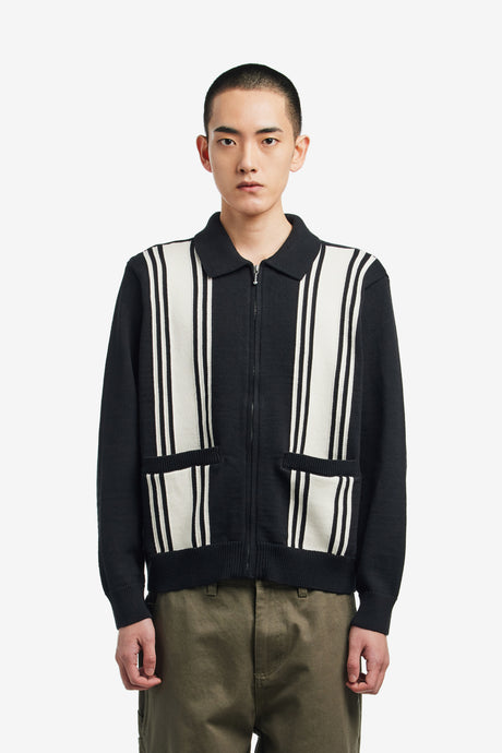 OBEY MATT ZIP UP SWEATER