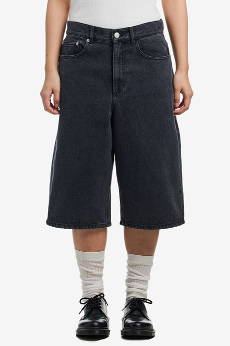 KARINA LONG DENIM SHORT