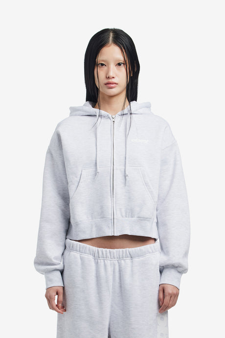 LEAGUE CROPPED ZIP HOOD
