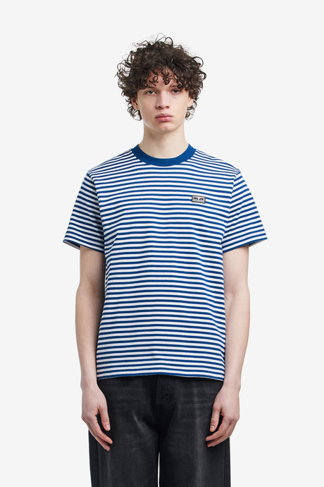 ESTABLISHED WORKS EYES STRIPE TEE SS