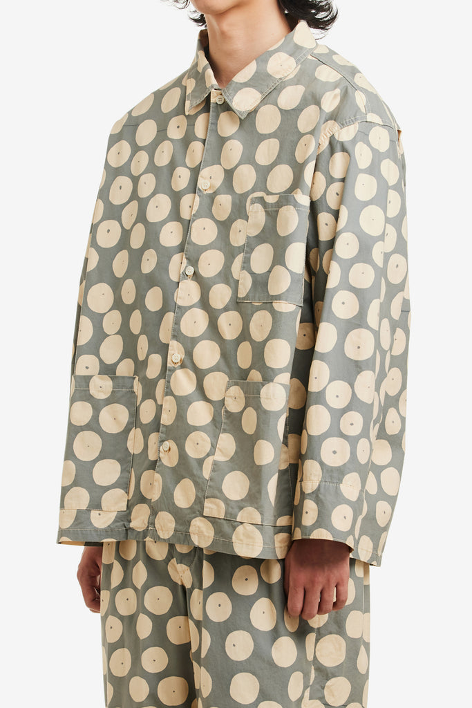 SPOTTED OVERSHIRT - WORKSOUT WORLDWIDE