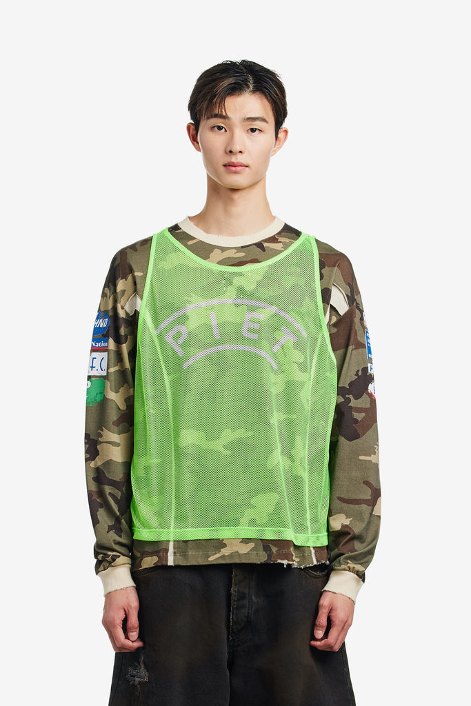 VEST LONG SLEEVE CAMO T-SHIRT - WORKSOUT WORLDWIDE
