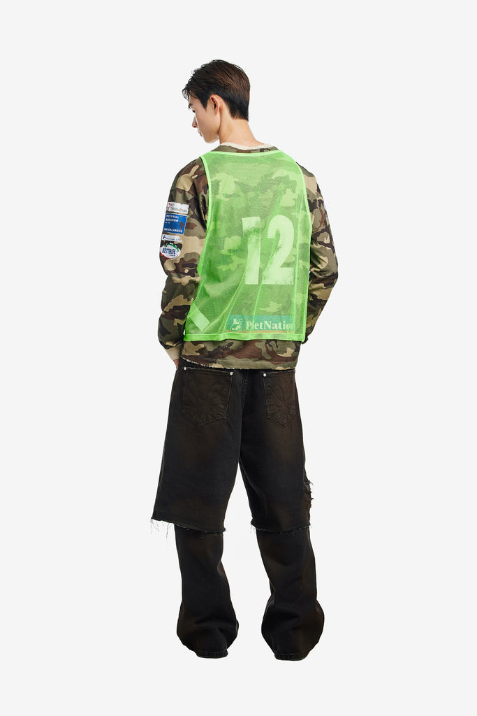 VEST LONG SLEEVE CAMO T-SHIRT - WORKSOUT WORLDWIDE