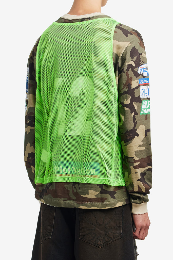 VEST LONG SLEEVE CAMO T-SHIRT - WORKSOUT WORLDWIDE