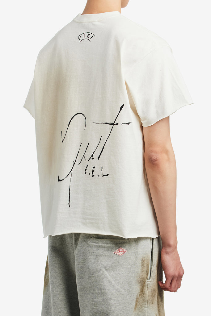 AUTOGRAPHED RAW EDGE T-SHIRT - WORKSOUT WORLDWIDE