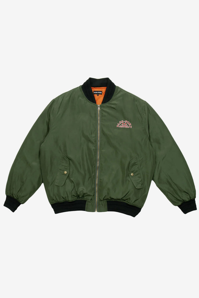CRYSTAL EMBROIDERY FREIGHT JACKET - WORKSOUT WORLDWIDE