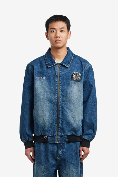 HERCU-LOCKS RECYCLED DENIM FREIGHT JACKET