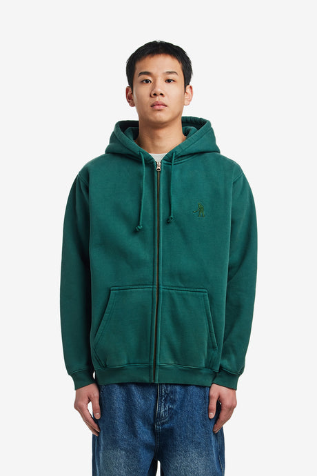 SOLID WORKERS ZIP HOOD