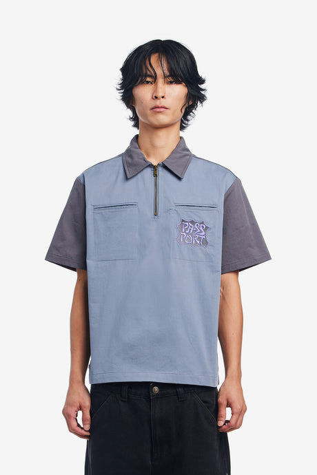 GLYPH PACKERS 1/4 ZIP SHIRT