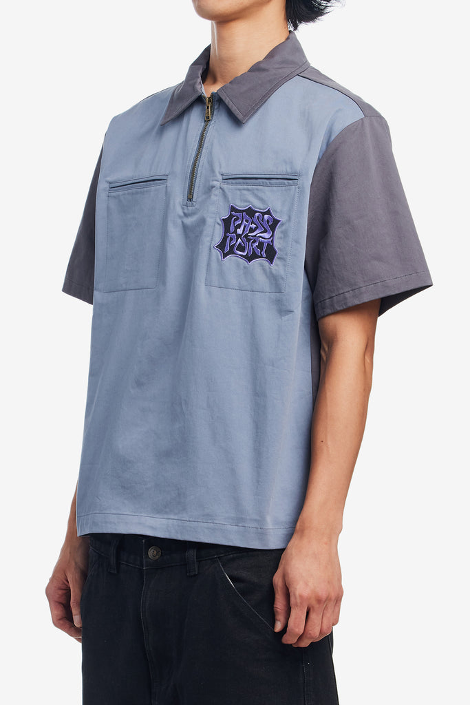 GLYPH PACKERS 1/4 ZIP SHIRT - WORKSOUT WORLDWIDE