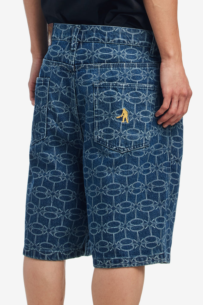 SOAP SPARKLE WORKERS CLUB JEAN SHORT - WORKSOUT WORLDWIDE