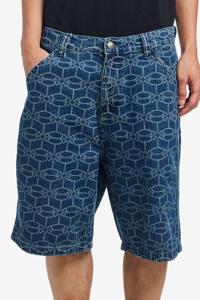 SOAP SPARKLE WORKERS CLUB JEAN SHORT - WORKSOUT WORLDWIDE