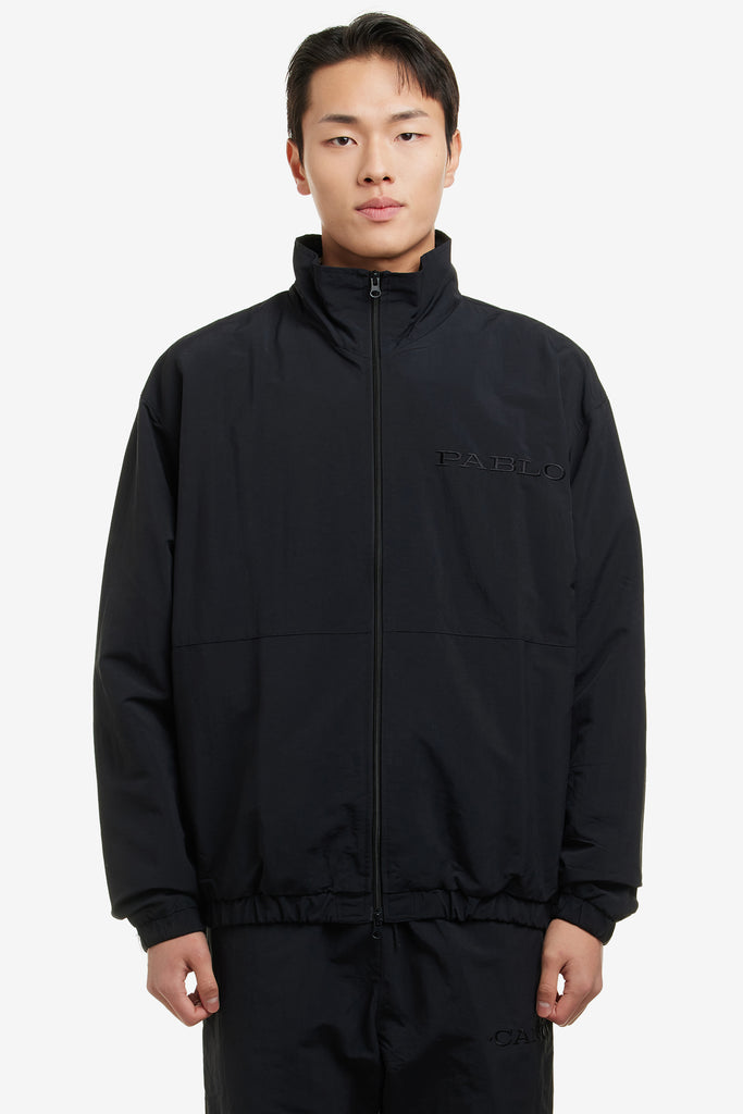 PABLO BLACK NYON TRACK JACKET - WORKSOUT WORLDWIDE