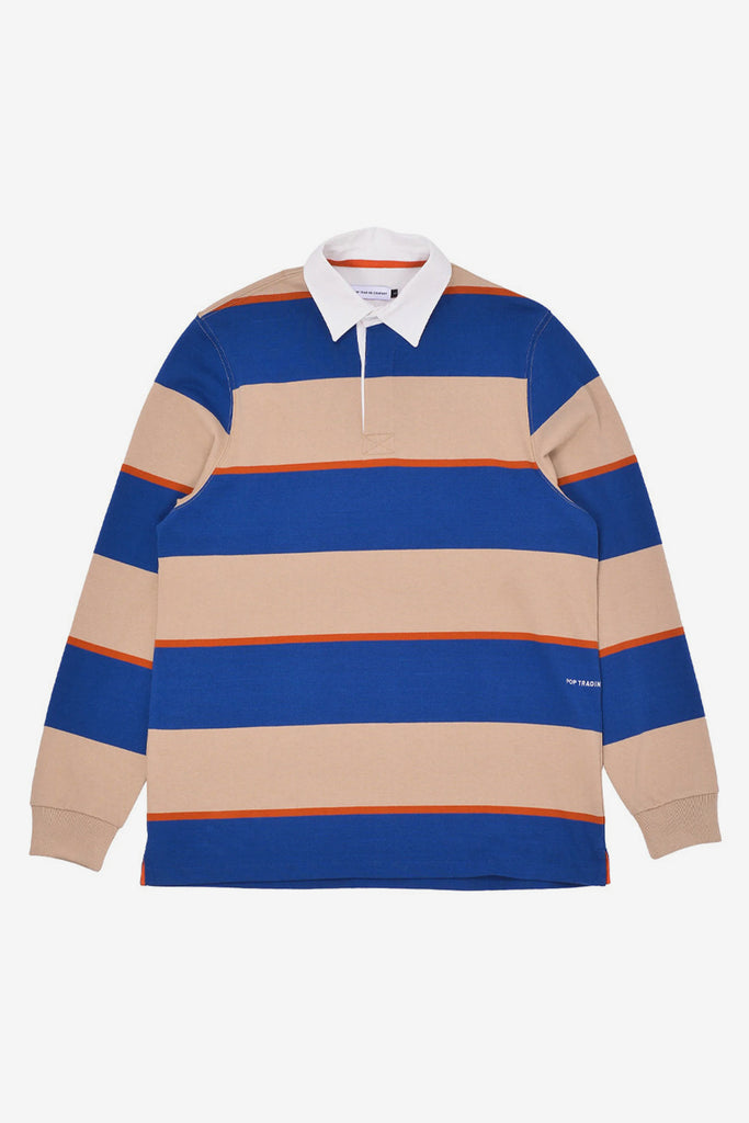 STRIPED RUGBY POLO - WORKSOUT WORLDWIDE