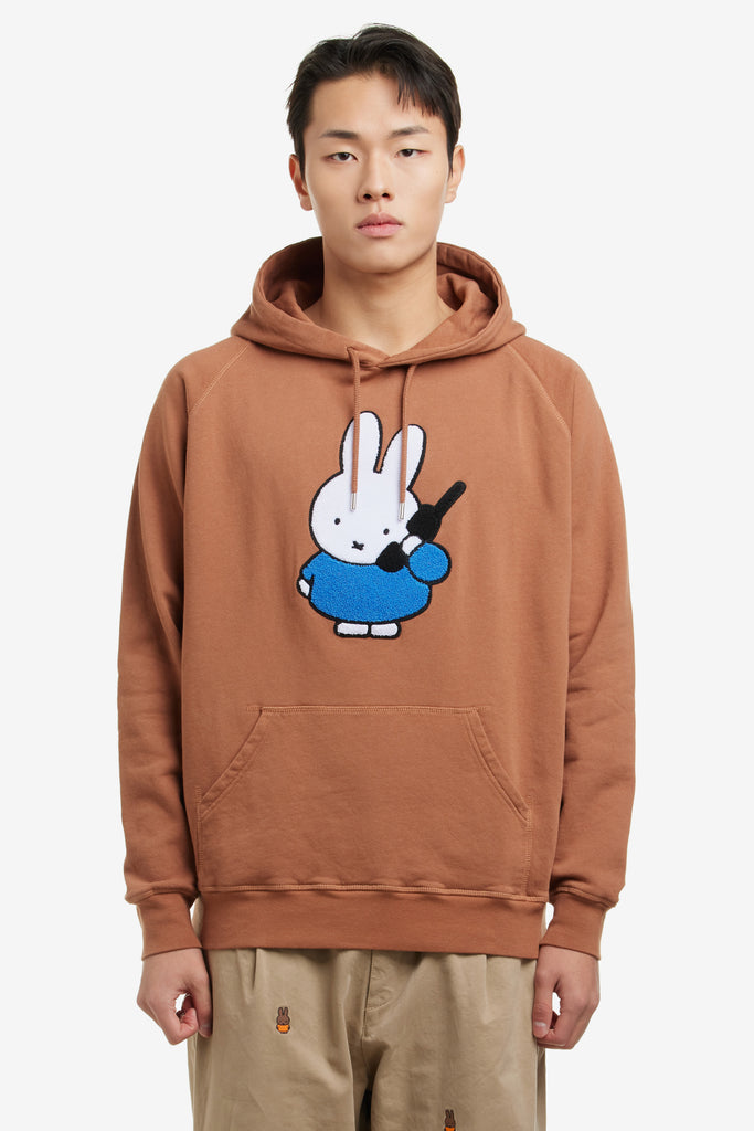 MIFFY APPLIQUE HOODED SWEAT - WORKSOUT WORLDWIDE