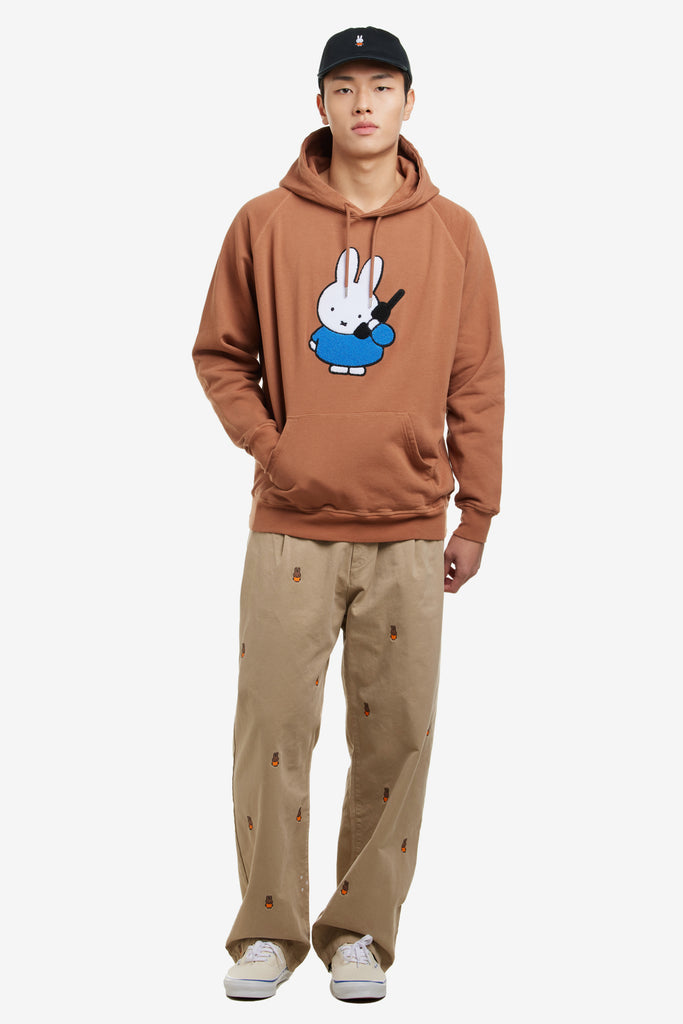 MIFFY APPLIQUE HOODED SWEAT - WORKSOUT WORLDWIDE