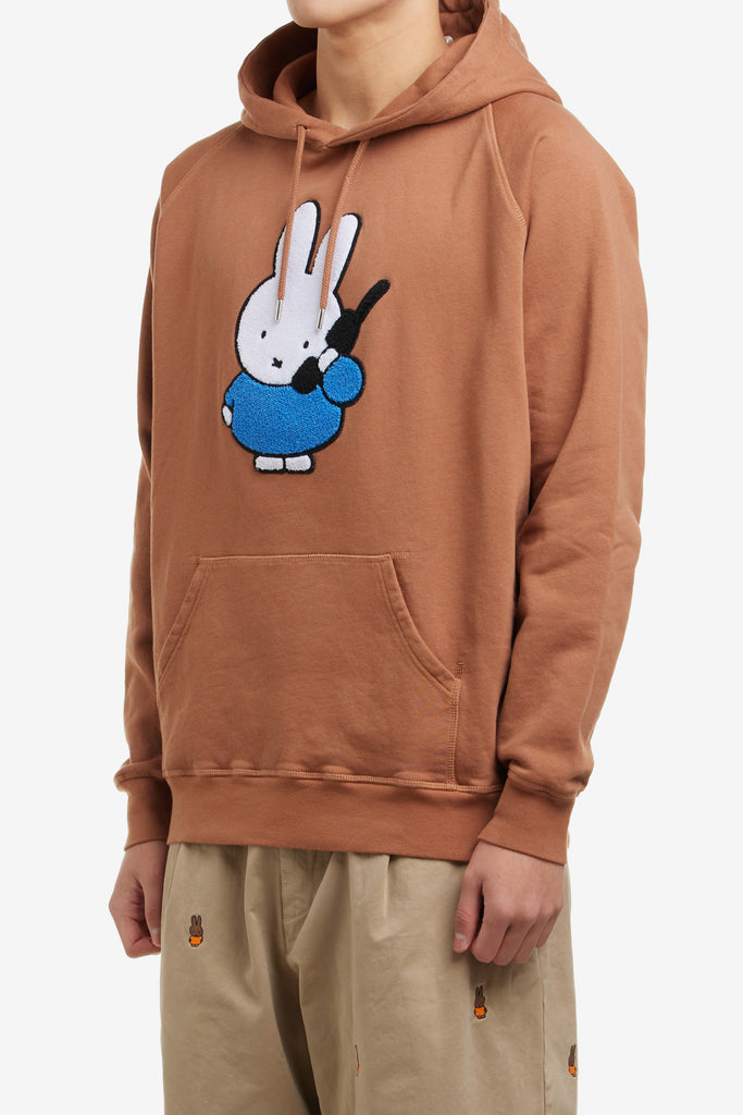 MIFFY APPLIQUE HOODED SWEAT - WORKSOUT WORLDWIDE