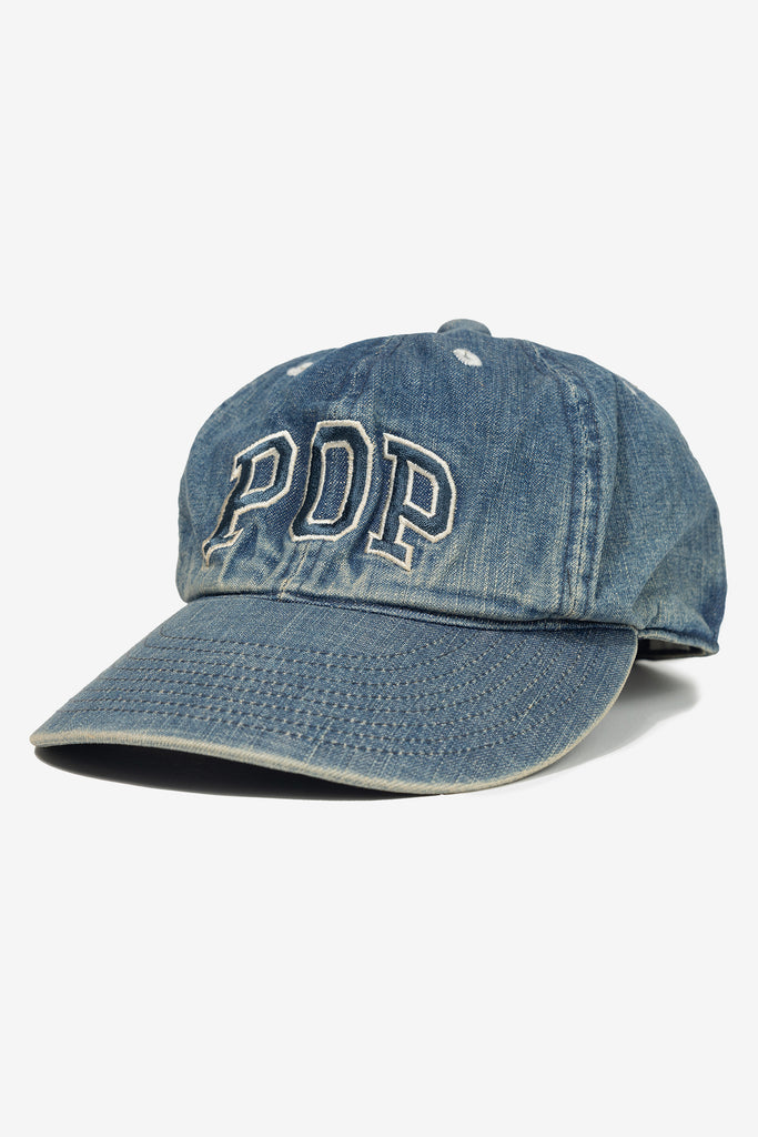 6 PANEL DENIM BASEBALL CAP VINTAGE WASH - WORKSOUT WORLDWIDE