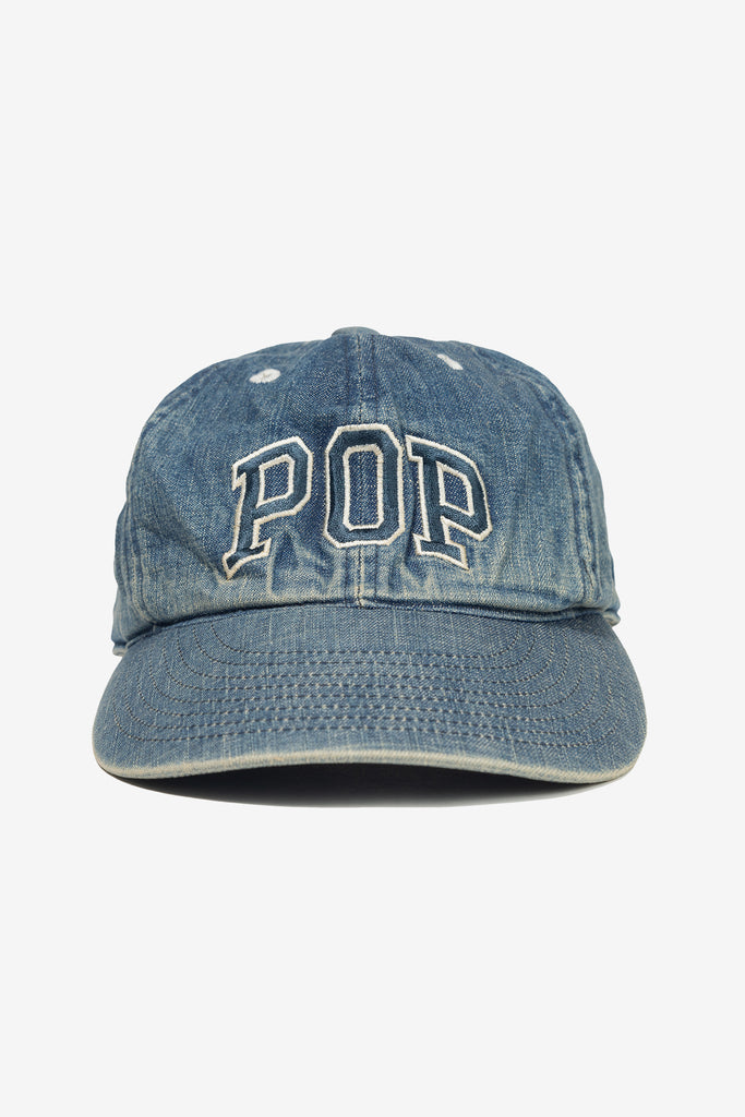 6 PANEL DENIM BASEBALL CAP VINTAGE WASH - WORKSOUT WORLDWIDE