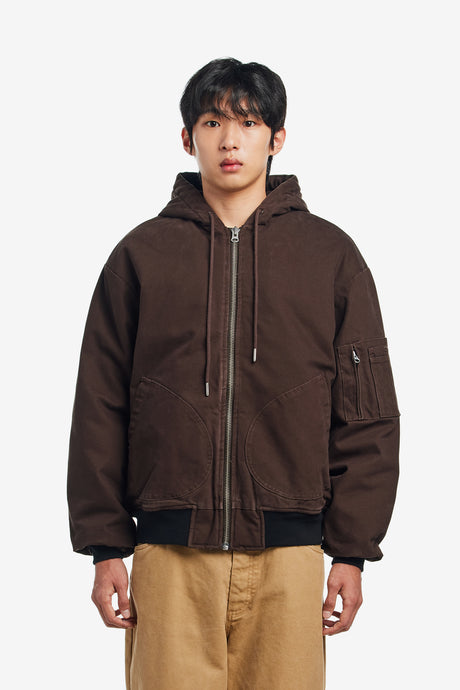 HOODED FLIGHT JACKET