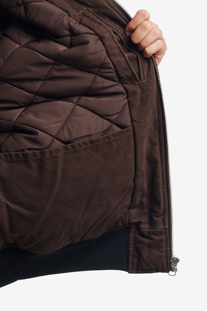 HOODED FLIGHT JACKET - WORKSOUT WORLDWIDE