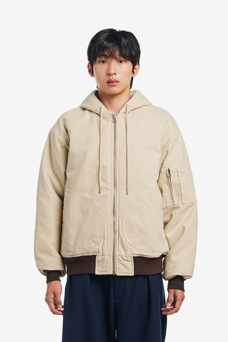 HOODED FLIGHT JACKET