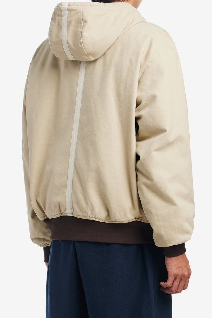 HOODED FLIGHT JACKET - WORKSOUT WORLDWIDE