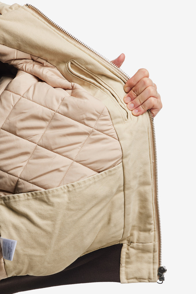 HOODED FLIGHT JACKET - WORKSOUT WORLDWIDE