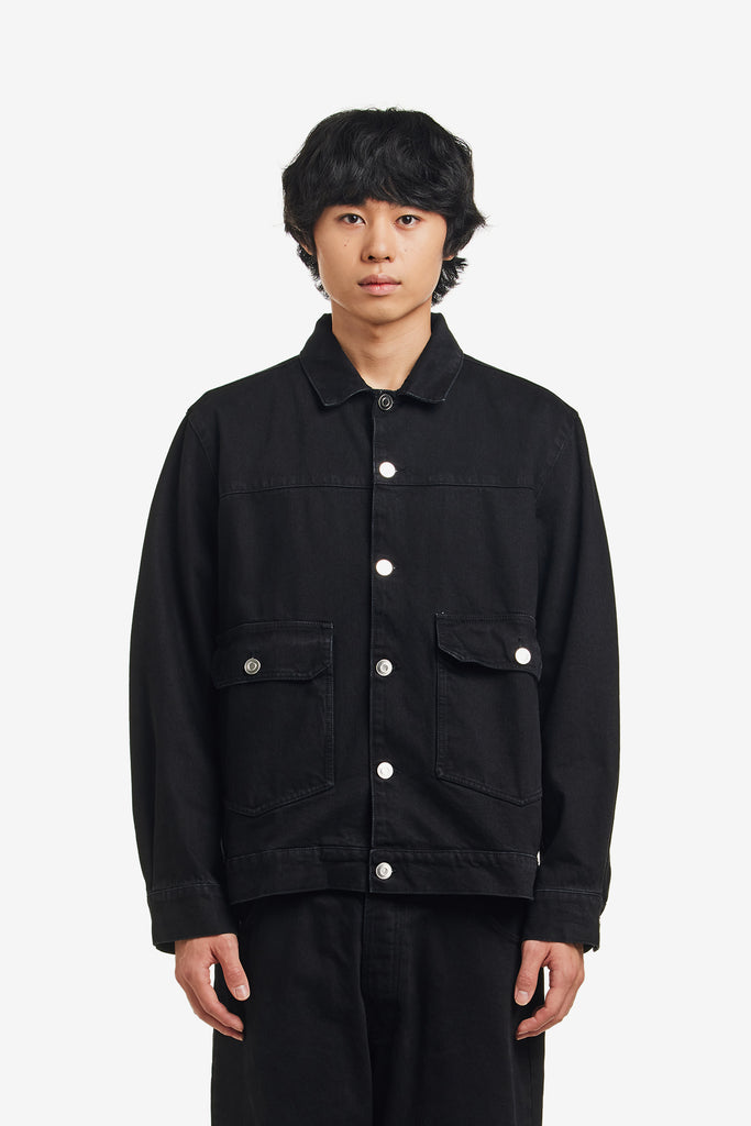 FULL BUTTON DENIM JACKET - WORKSOUT WORLDWIDE