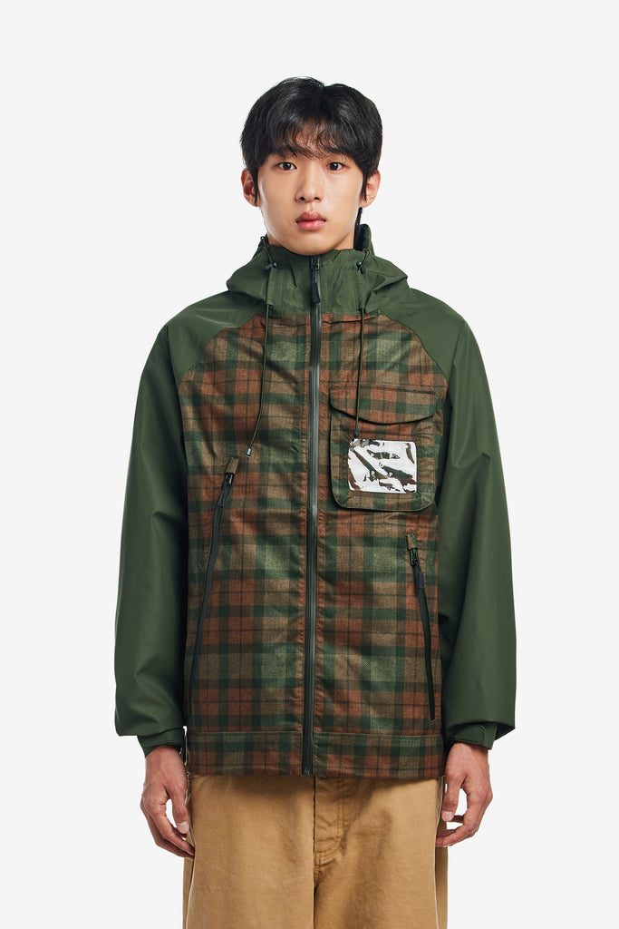 CHECKED ORACLE JACKET - WORKSOUT WORLDWIDE