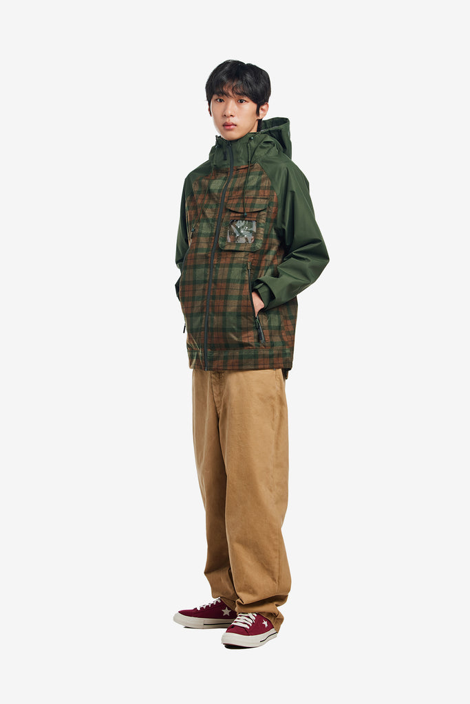 CHECKED ORACLE JACKET - WORKSOUT WORLDWIDE