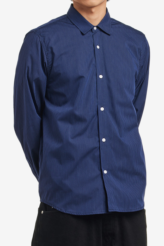 STRIPED LOGO SHIRT - WORKSOUT WORLDWIDE