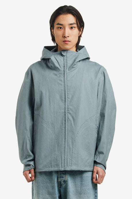HOODED SIMPLE JACKET