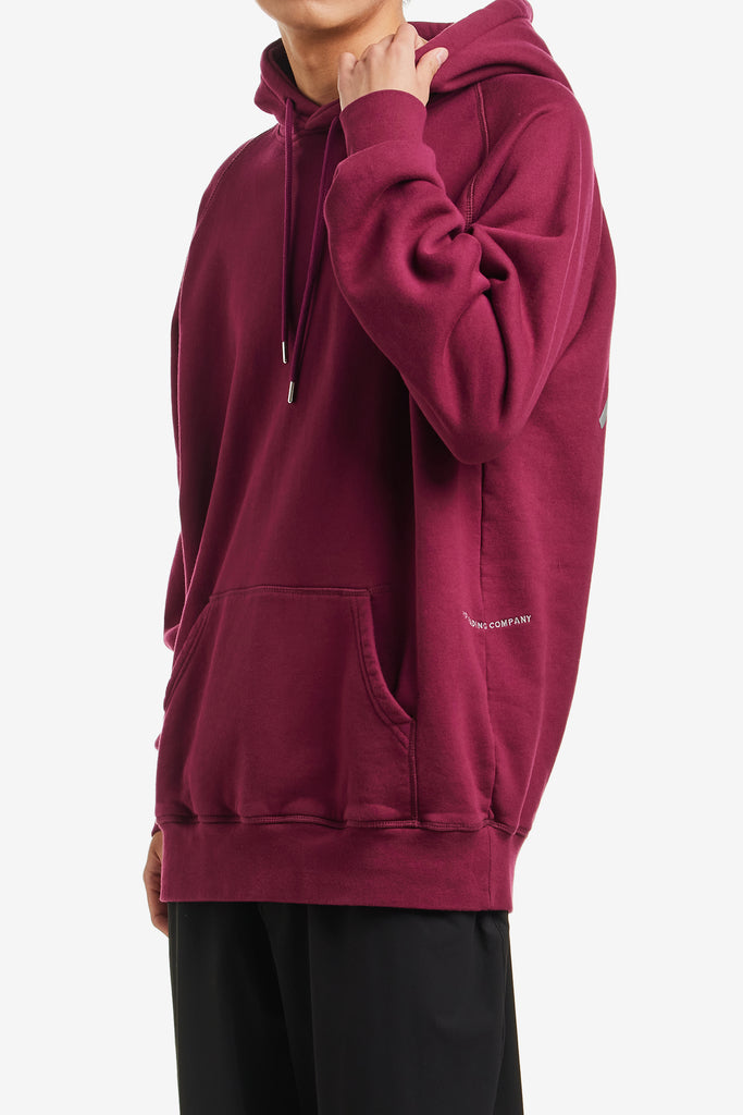 ZIP LOGO HOODED SWEAT - WORKSOUT WORLDWIDE