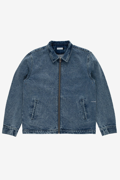 DENIM FULL ZIP JACKET