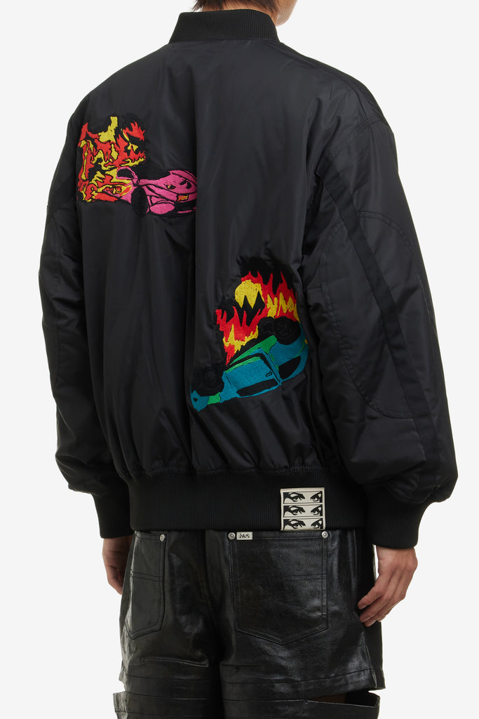 ENGULFED REVERSIBLE BOMBER JACKET - WORKSOUT WORLDWIDE