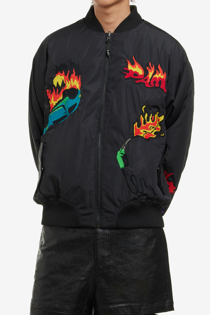 ENGULFED REVERSIBLE BOMBER JACKET - WORKSOUT WORLDWIDE