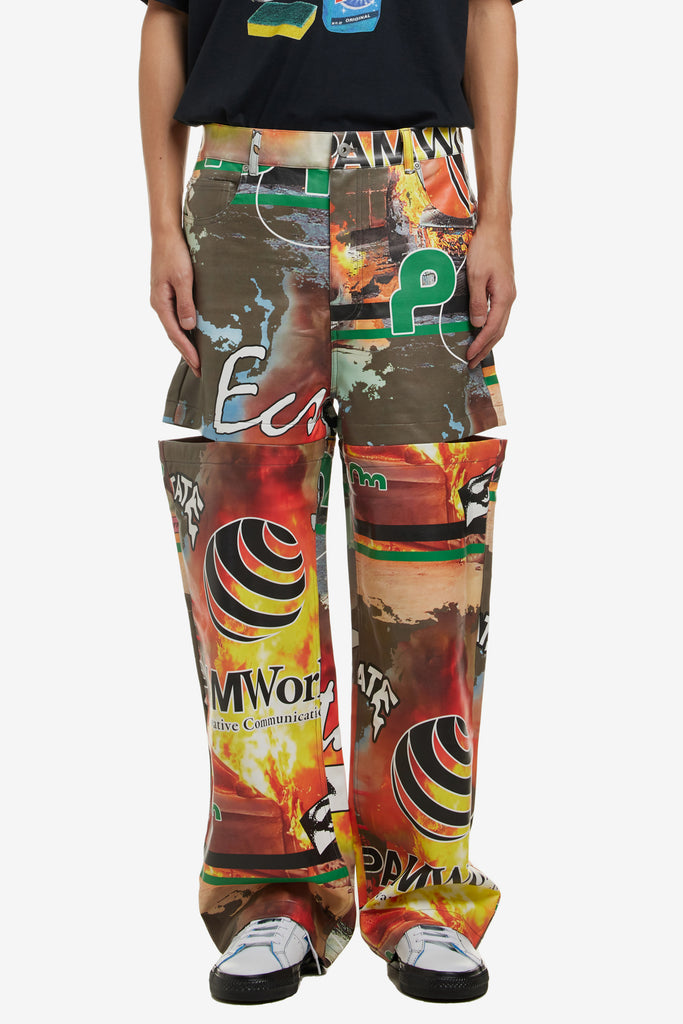 P.A.M. RACING VINYL AWA PANT - WORKSOUT WORLDWIDE